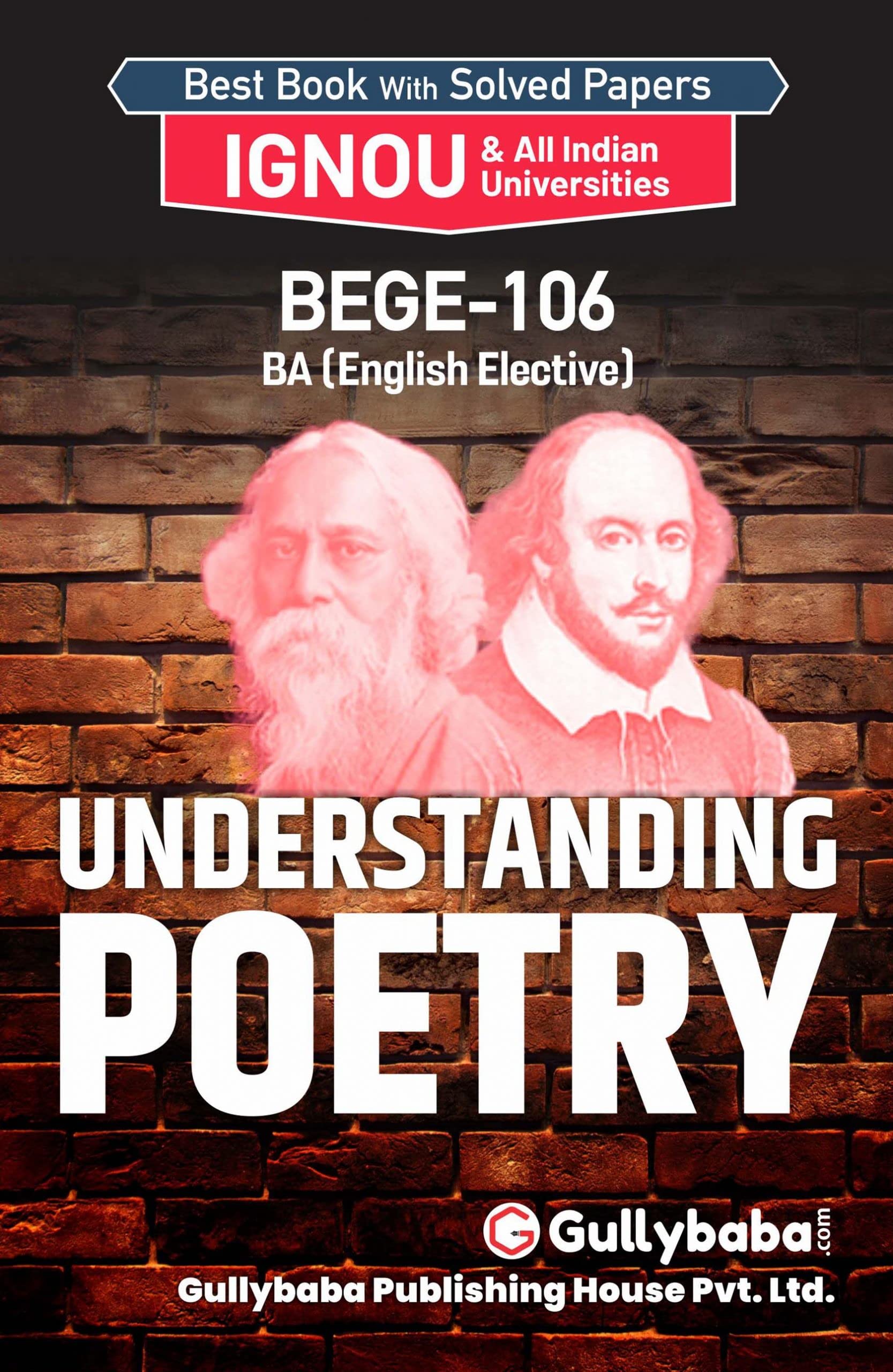 BEGE106 Understanding Poetry (IGNOU Help book for BEGE  106 in English Medium)