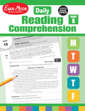 EvanMoor Daily Reading Comprehension, Grade 8  Homeschooling & Classroom Resource Workbook, Reproducible Worksheets, Teaching 