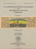 An Alphabetical List Of Manuscripts In The Oriental Indtitute Vadodara VolumeV