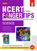 MTG NCERT at your Fingertips Class 8 Science  Chapterwise Topicwise MCQs, NCERT Notes, Assertion & Reason | Based on Latest CBE