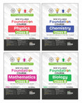 Disha New Syllabus Foundation Class 8 Physics, Chemistry, Mathematics & Biology with Case Study Approach for IIT JEE, NEET, Olym