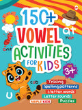 Activity Book for Kids  150+ Vowel Activities for Age 3+  Tracing  3 Letter Words  Spelling Patterns  Puzzles  Early Learn