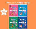 Fix your Phonics Workbooks ( set of 4 activity books)