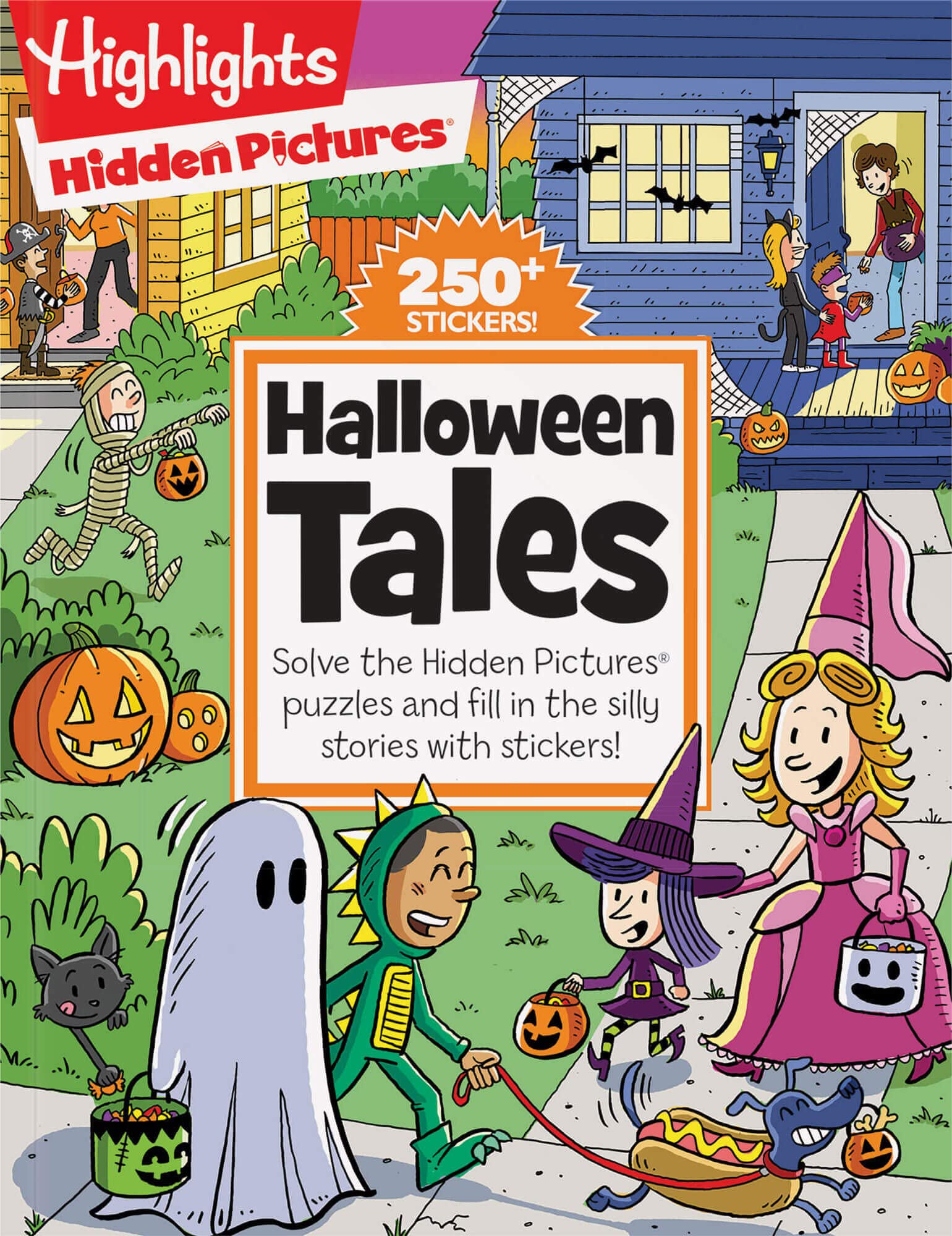 Halloween Tales: Solve 48Pages of Hidden Pictures puzzles and FillintheBlank Silly Stories wi th Over 250 Halloween Stickers