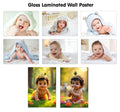 BABY POSTER  1, 2, 3, 4, 5, 6 and KRISHNA BABY POSTER  5 and 6 (GLOSS LAMINATION) : adorable laminated posters, laminated bab