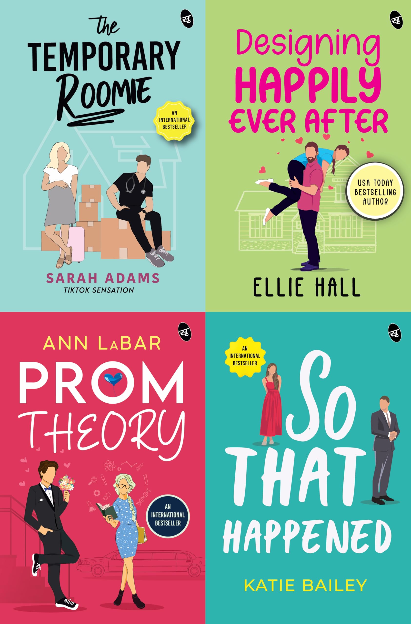 The Temporary Roomie I Designing Happily Ever After I Prom Theory I So That Happened  Urban Romance Combo