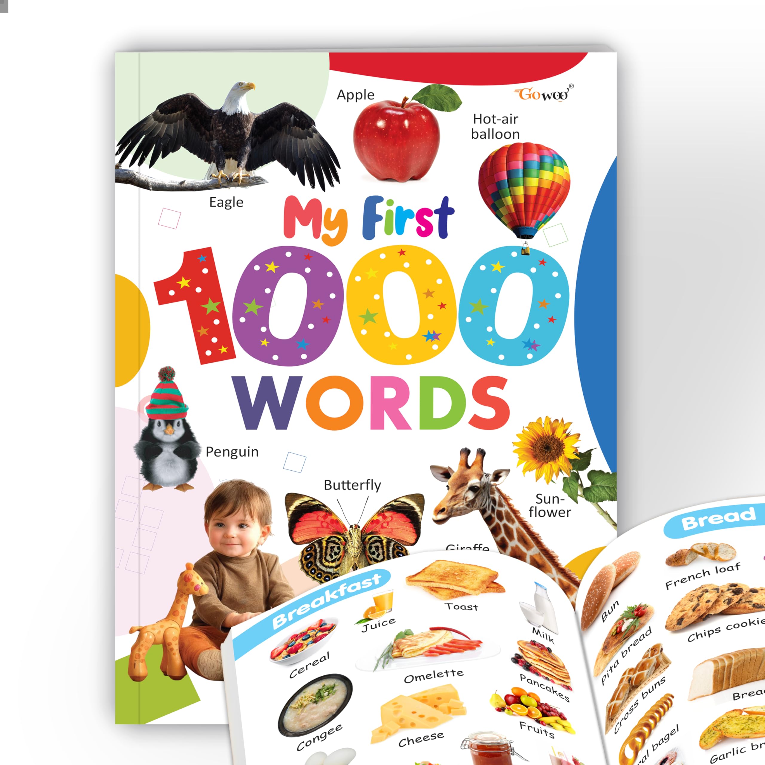 My First 1000 Words : Kids learning book, Early learning Pictures book, First Words Learning Book for Toddlers and Preschoolers