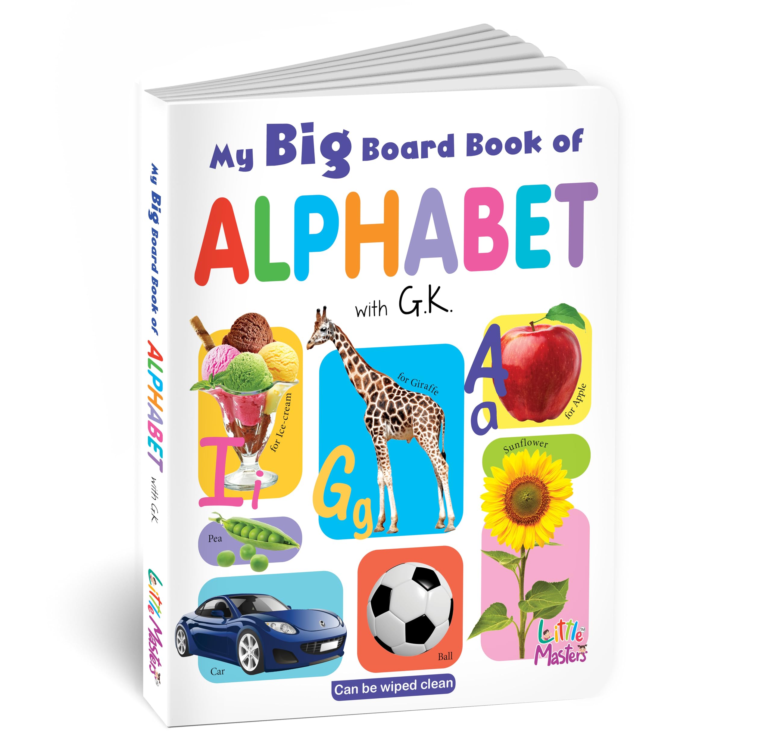 My Big Board Book Of Alphabet With G.K.