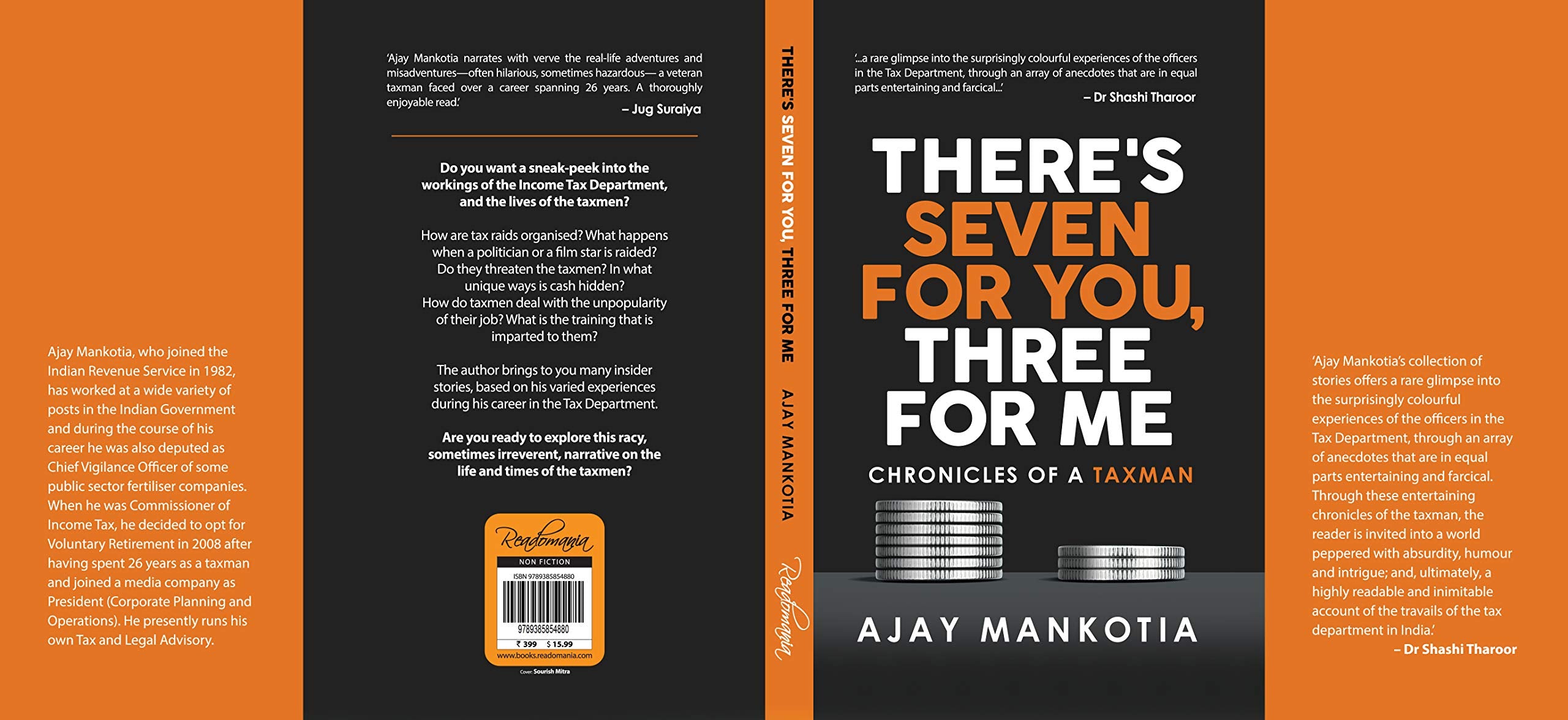 Theres Seven For You, Three For Me: Chronicles of a Taxman
