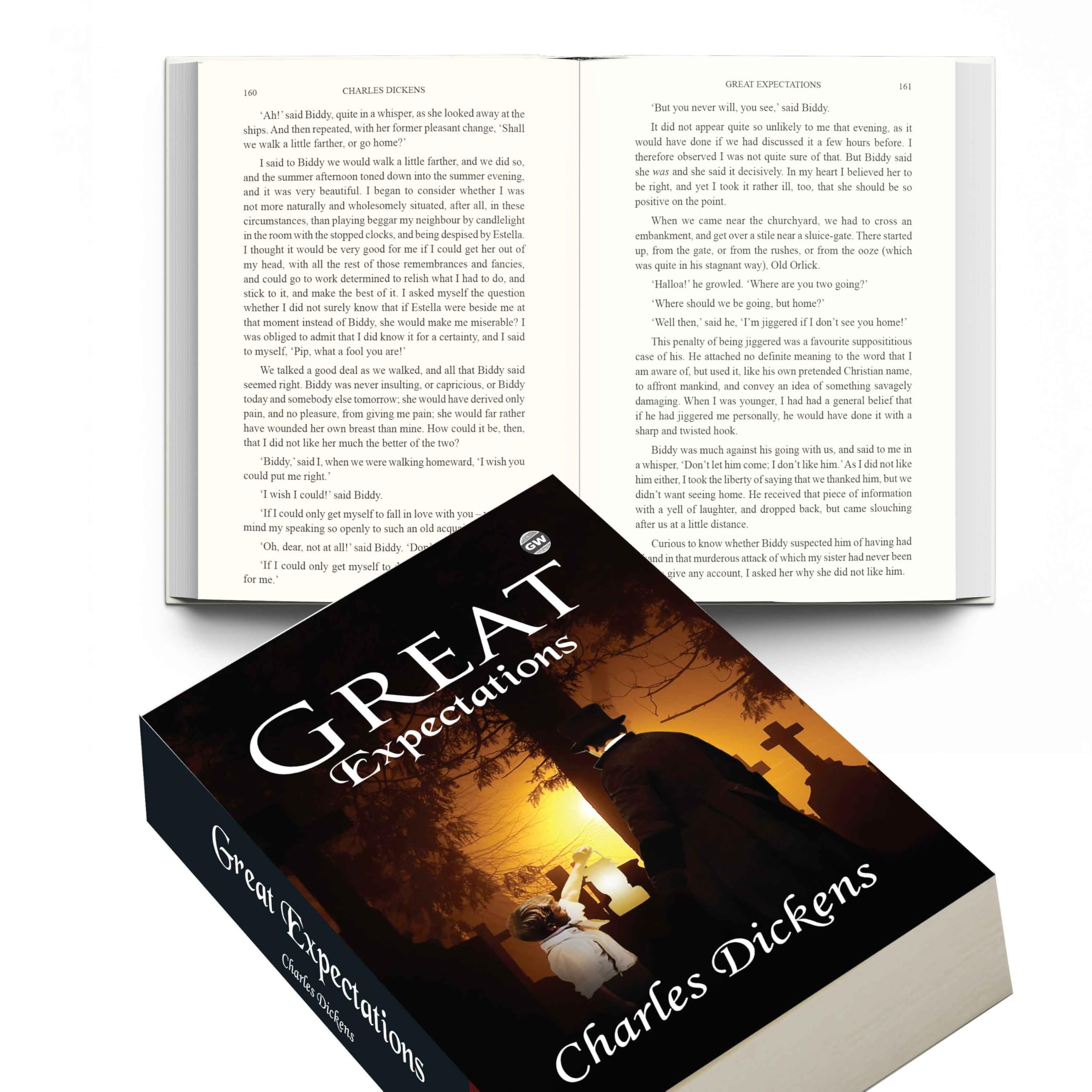 Great Expectations (Paperback) : Famous Dickens Masterpiece, Timeless Novel of Identity and Desire, Classic English Fiction, Ico