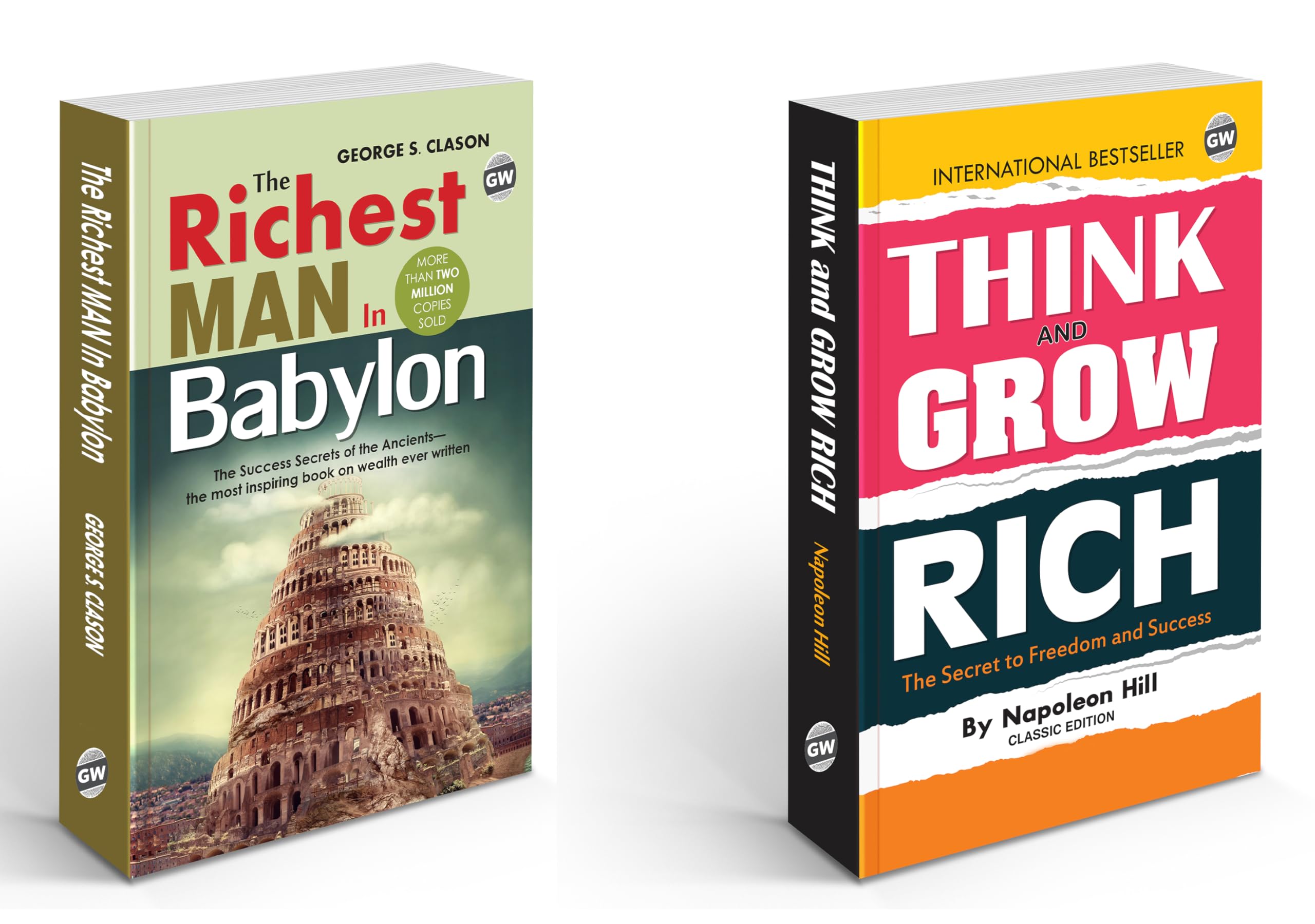 Think & Grow Rich and The Richest Man In Babylon (Paperback) :  Classic English Novel, Personal growth and wealth books | Combo