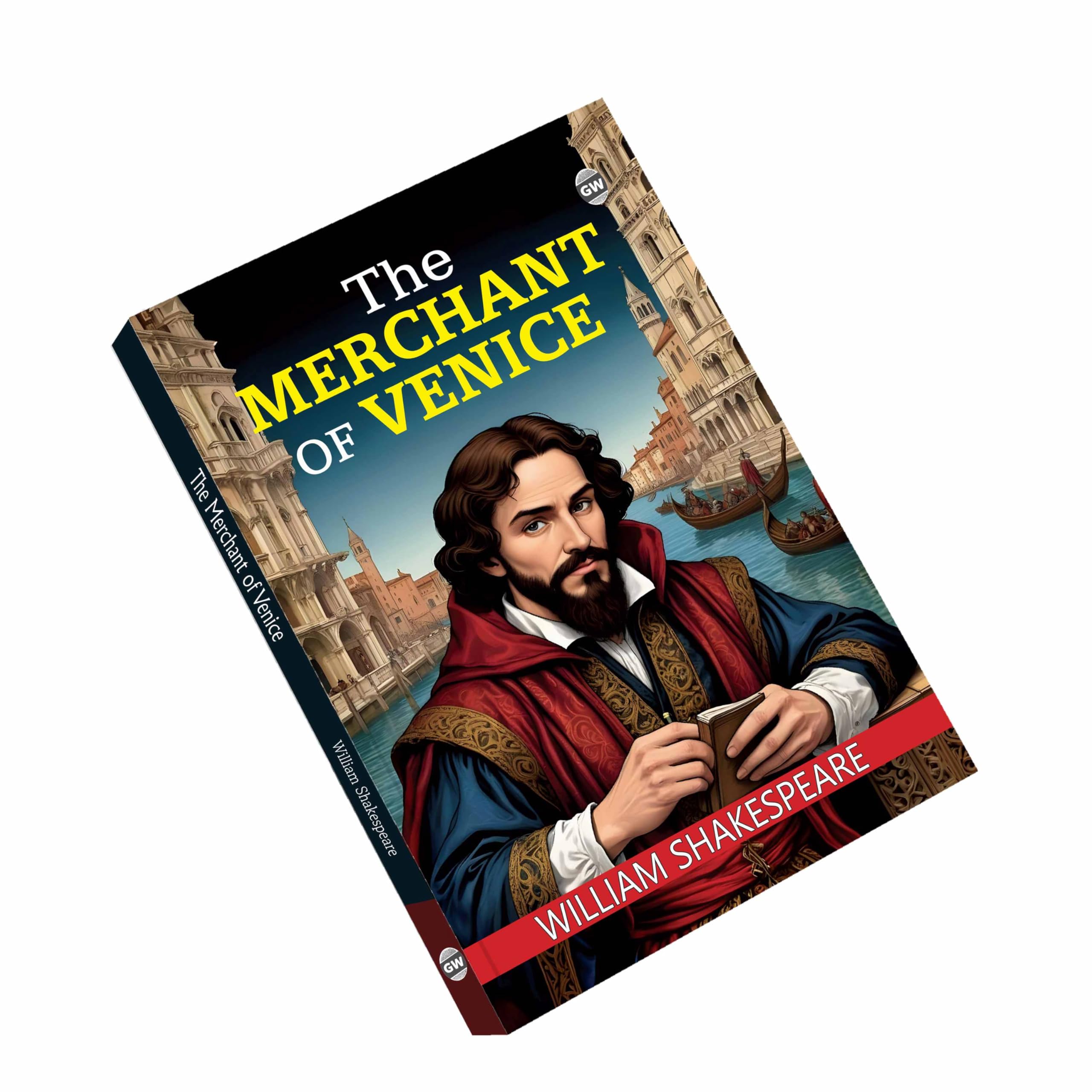 The Merchant of Venice (Paperback) : classic courtroom drama, symbolic literary play, historic cultural text, famous English ma