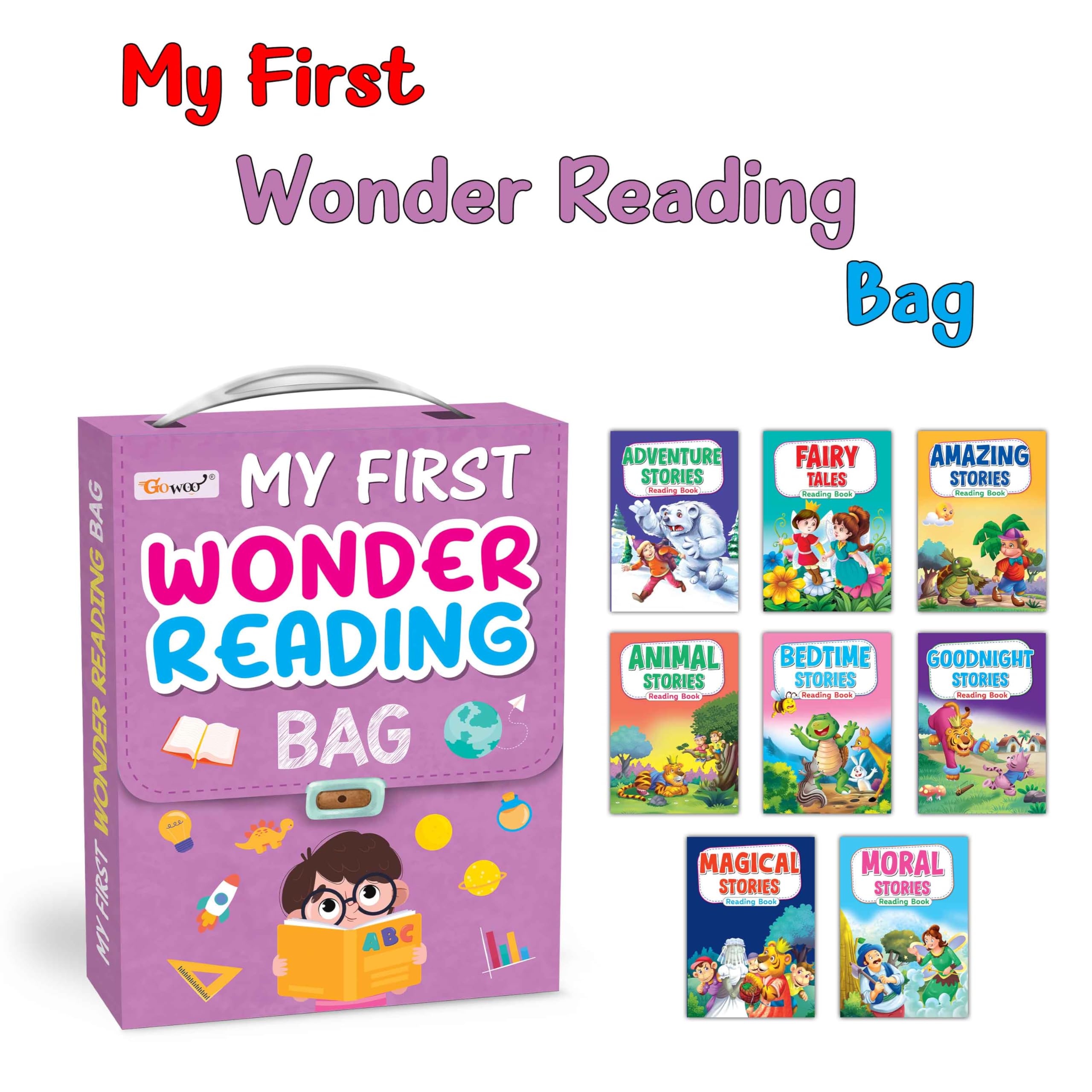My First Picture Story Library Box Of 8 (PreSchool Books) | Gift Set For Kids