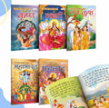 Krishna, Lakshmi, Luvkush, Mahabharat and Prahlad  My First Mythology Story (Hindi) : epic simplified mythology books in hindi,