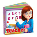 Sawan Presents Who Am I Teacher | DieCut Shape BoardBook