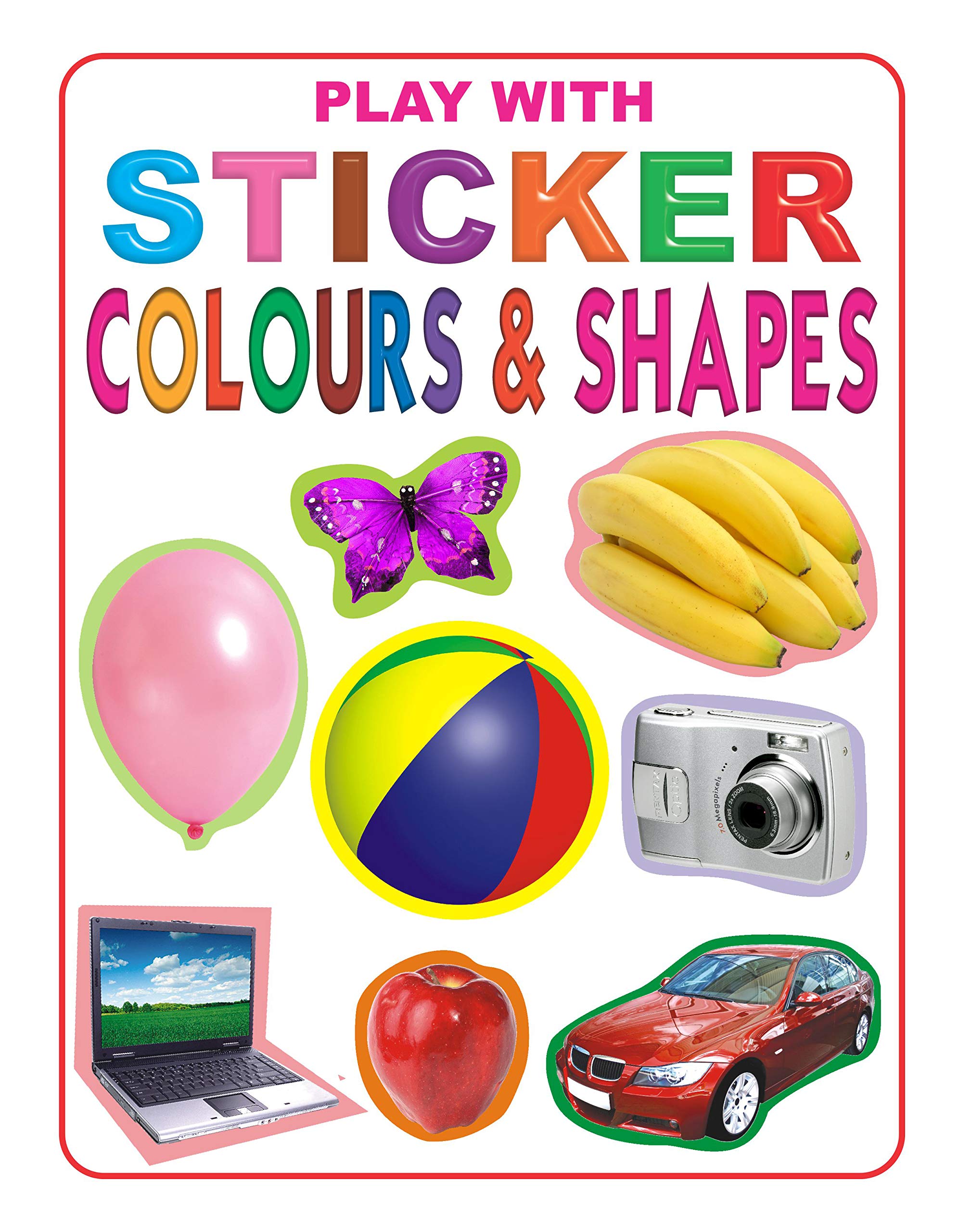 Play with Sticker  Colour and Shapes