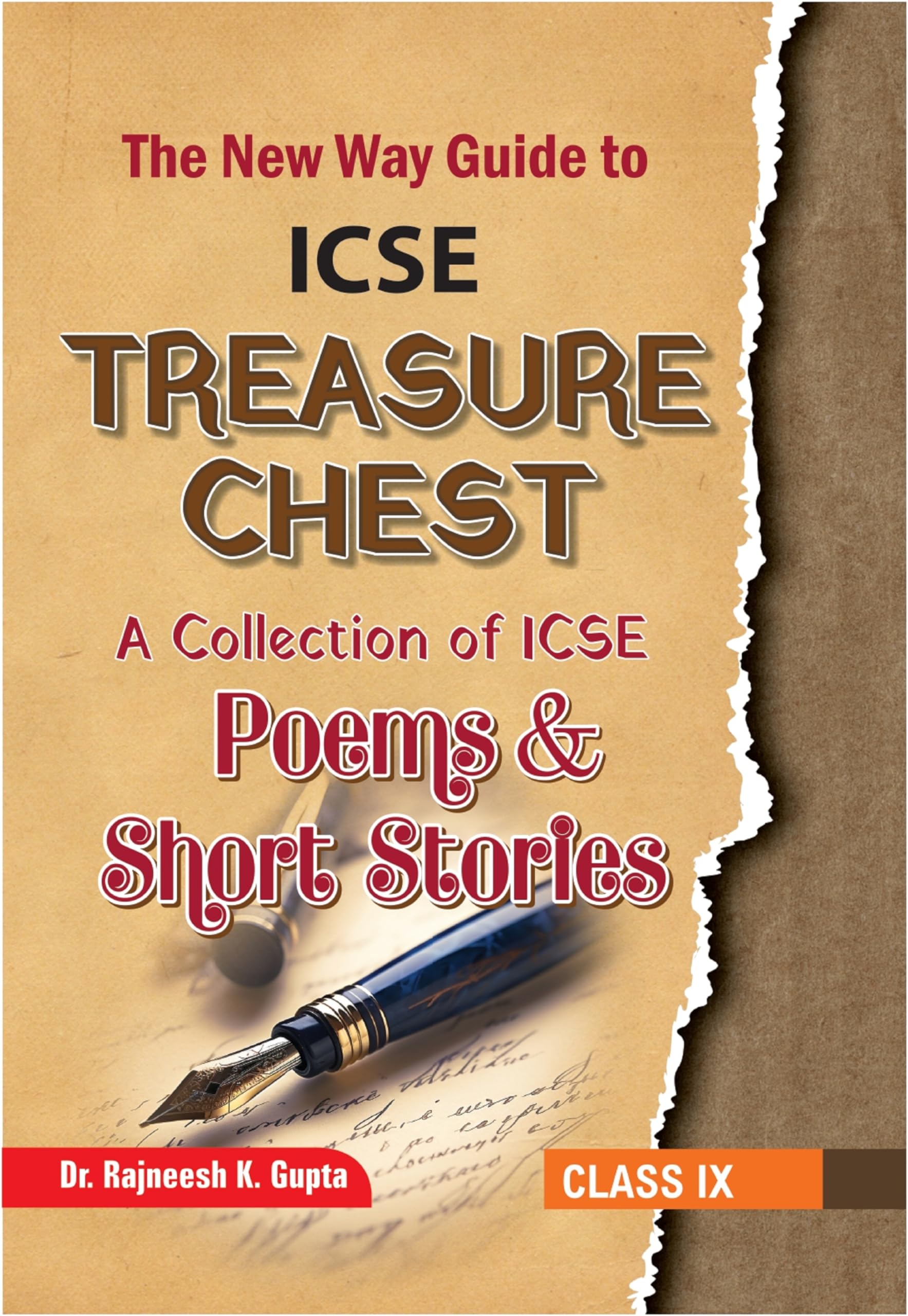 The New Way Guide to ICSE Treasure Chest (A Collection of ICSE Poems and Short Stories) with Chapterwise Multiple Choice Questio