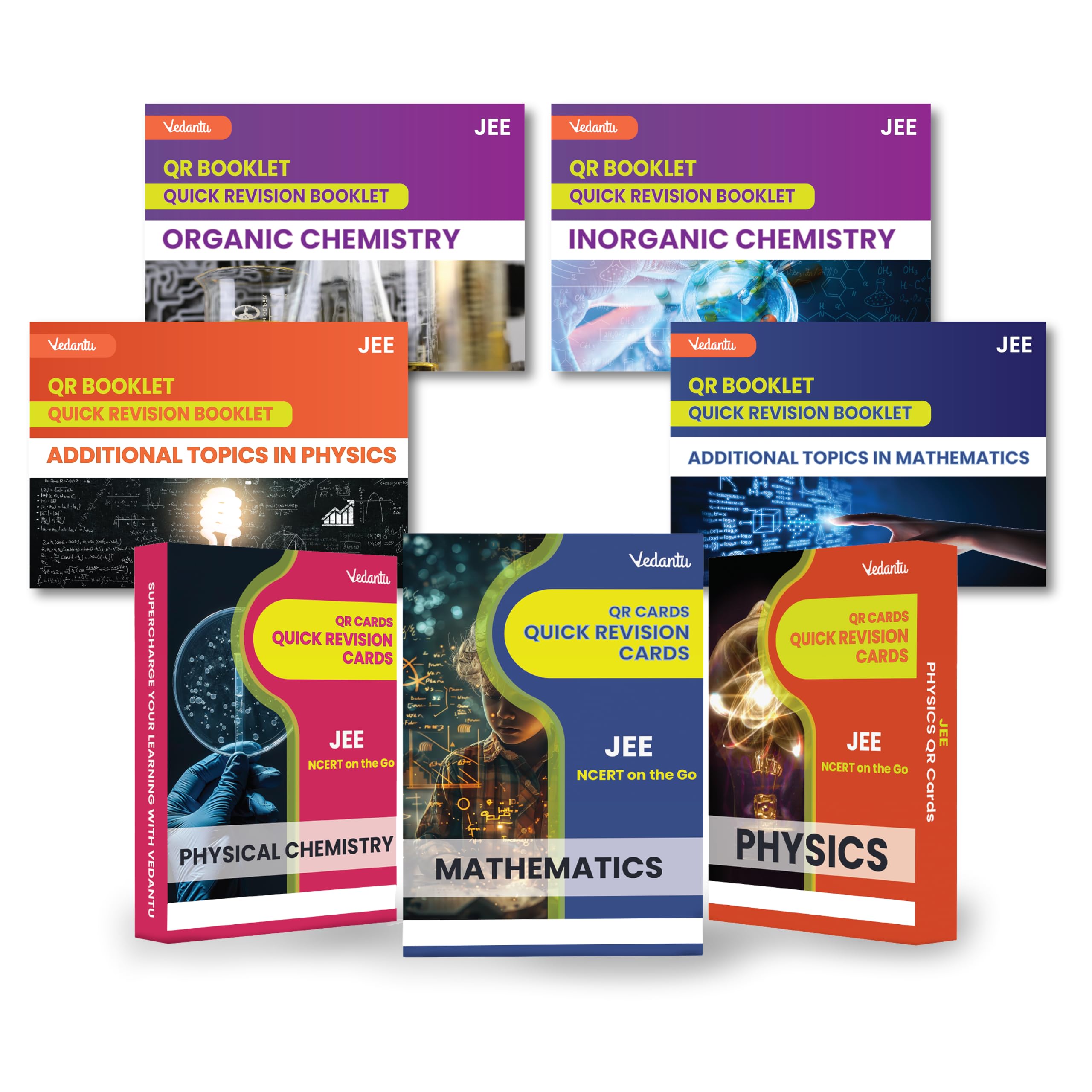 Vedantu QR Cards for JEE Physics, Chemistry, Mathematics 2025 | Quick Revision Cards | Revision Booklet for JEE 2025 | Flash Car