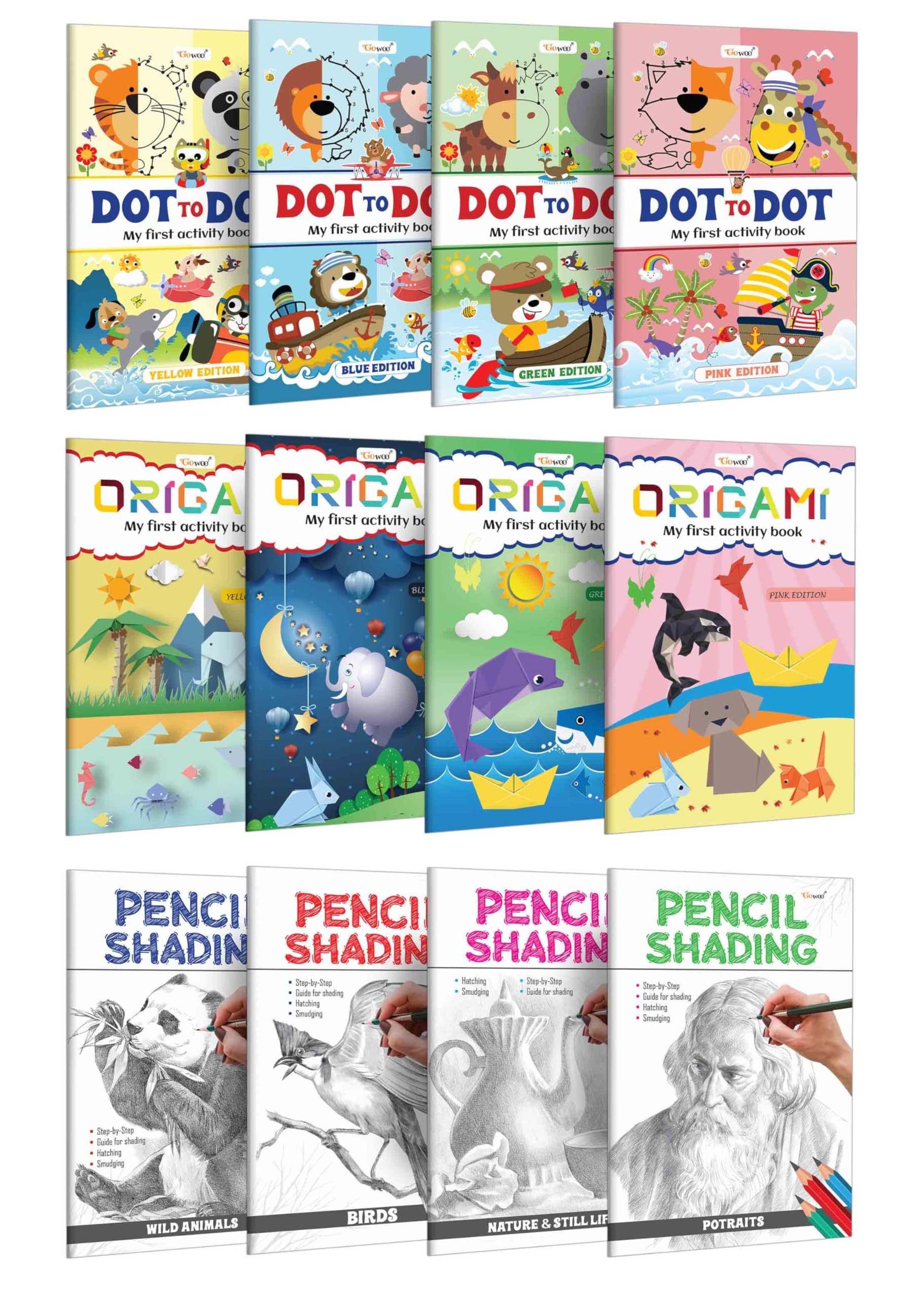 Activity Workbook for Beginners : Early learning activity book, Toddler activity book, Dot to Dot activity book, Fun learning Sh