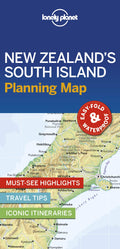 Lonely Planet New Zealands South Island Planning Map