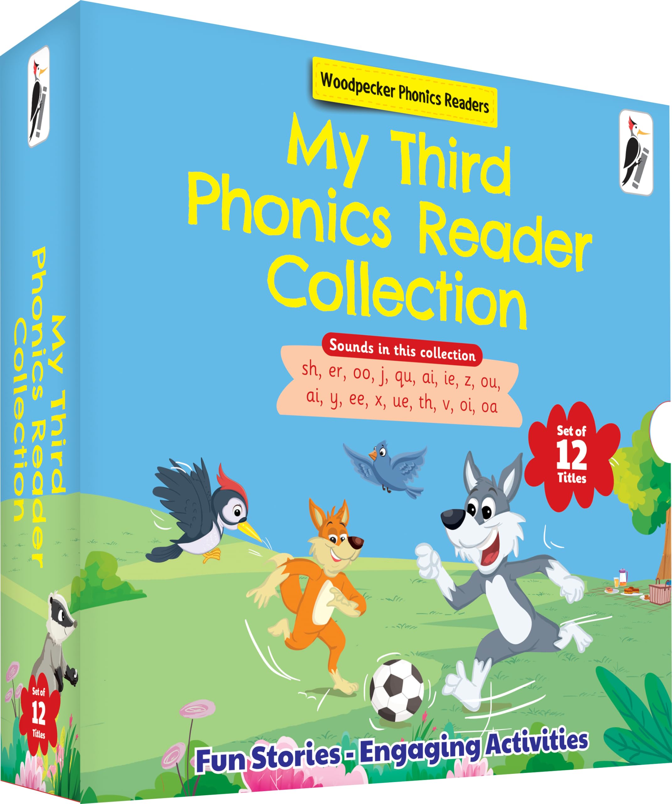 My Third Phonic Readers Set  Childrens Book on Reading | Vocabulary and Phonics | Learn to Read with Phonics | Reading Skill 