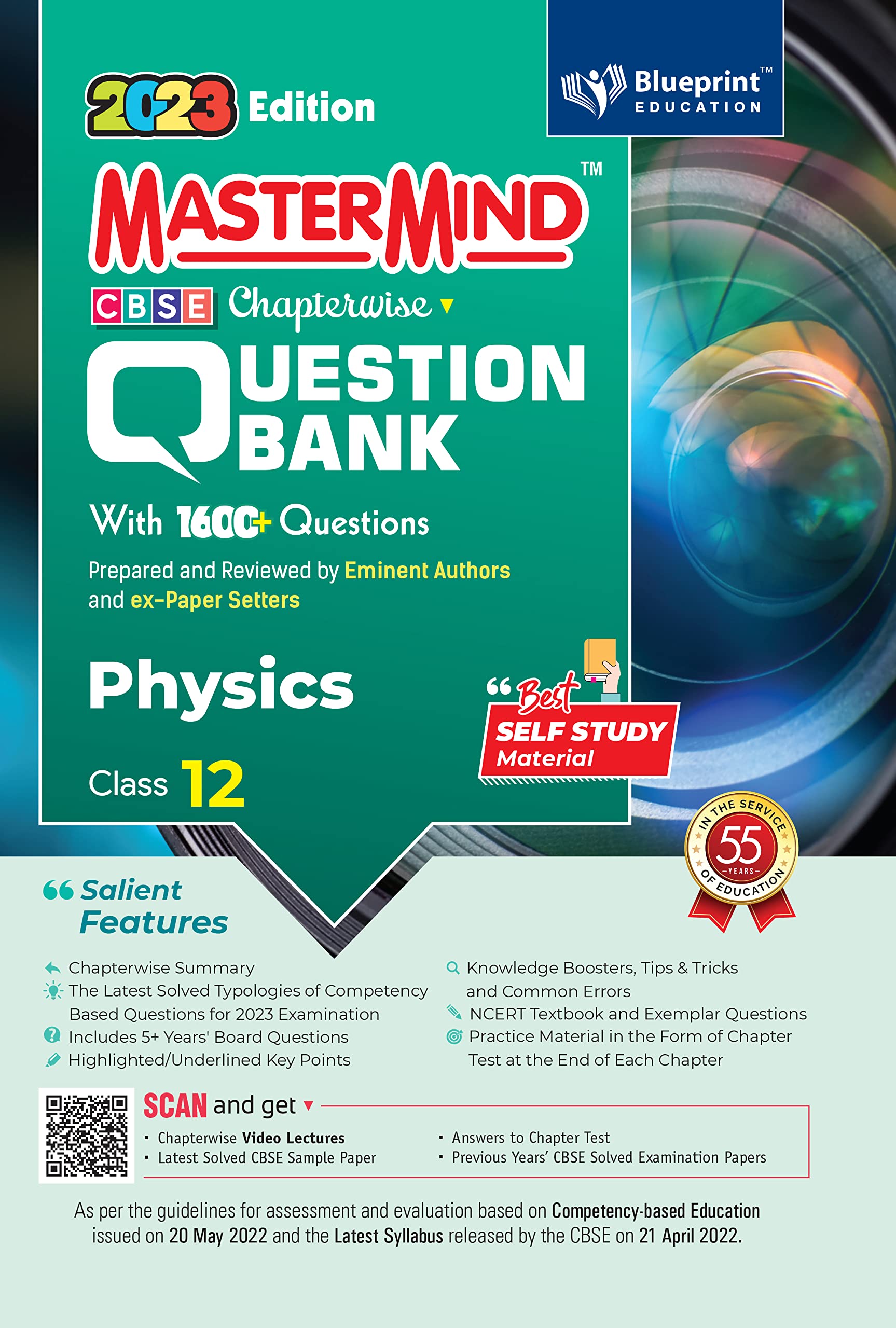 Master Mind Physics Cbse Class 12 Question Bank. 1600+ Questions Based On Latest Pattern For 2023 Examination. A Panel Of Expert