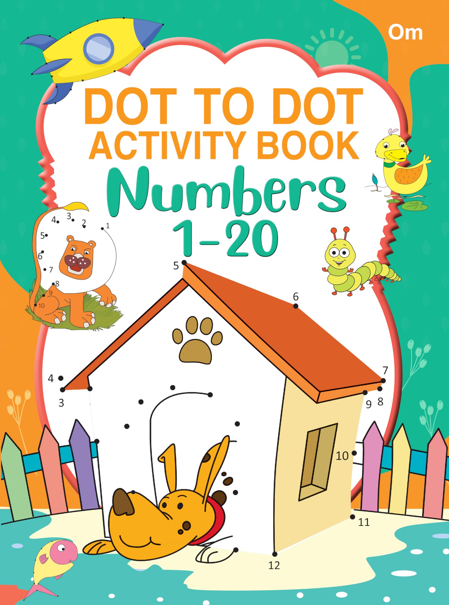 Activity Book: The Awesome DottoDot Activity Book for Children ( AZ, az)