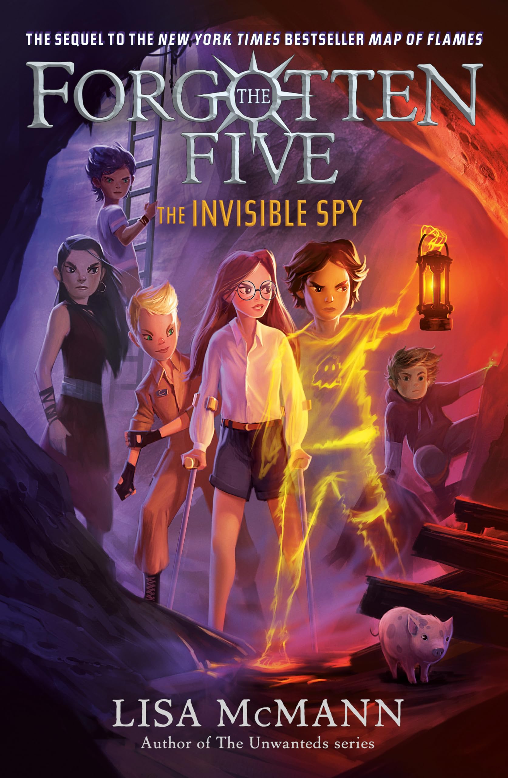The Invisible Spy (The Forgotten Five, Book 2)