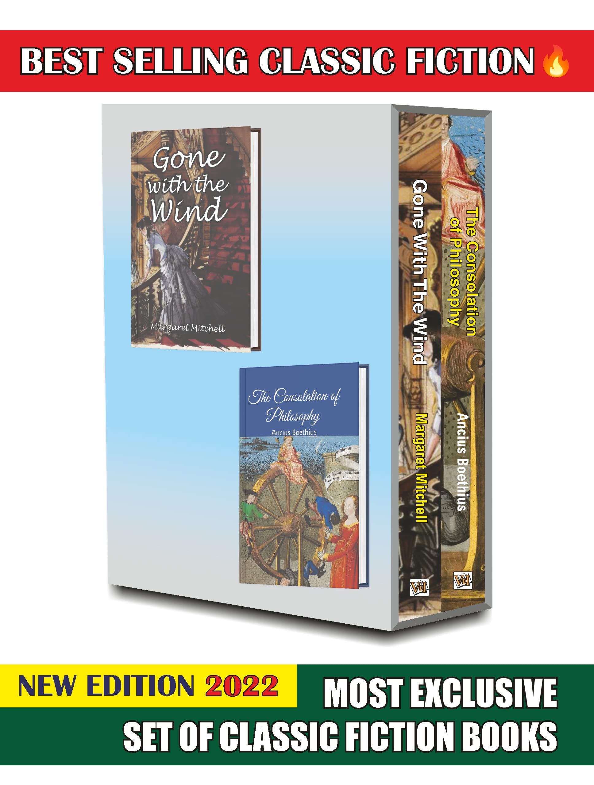 Most Exclusive Classic Fiction Books Set Of 2, This Classic Books Set Comes With These Amazing Fiction Novels Bestsellers Book, 