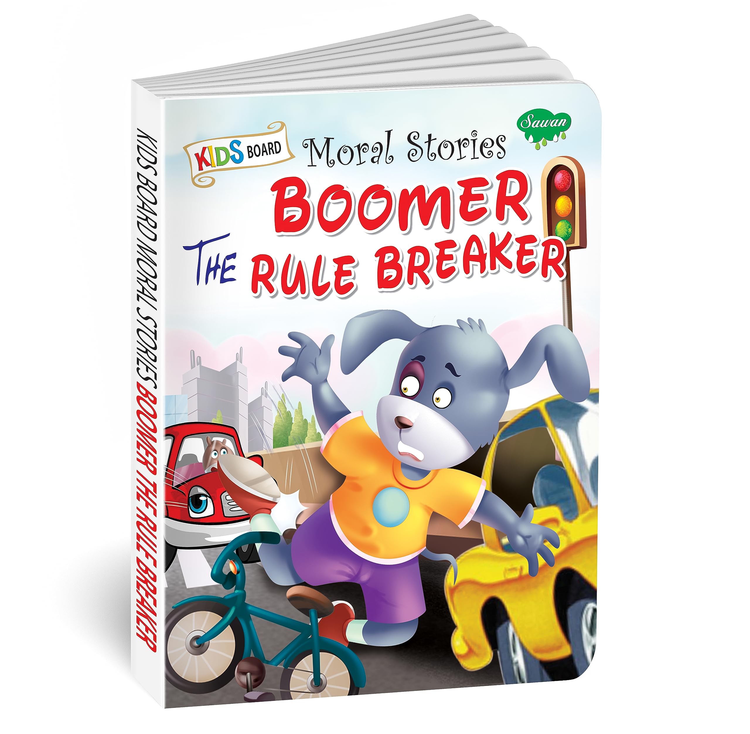 Boomer The Rule Breaker | Kids Board Moral Story Book For Kids By Sawan