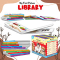 Board book set for children (Red Edition) : Essential Board Book Of All In One Box, Early childhood learning books, Set Of 12 Bo