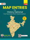 GKP History Optional Map Entries for Civil Services Mains Examination 4th Edition | Comprehensive Guide for UPSC History Optiona