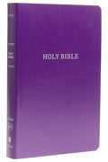 KJV Holy Bible: Gift and Award, Purple LeatherLook, Red Letter, Comfort Print: King James Version