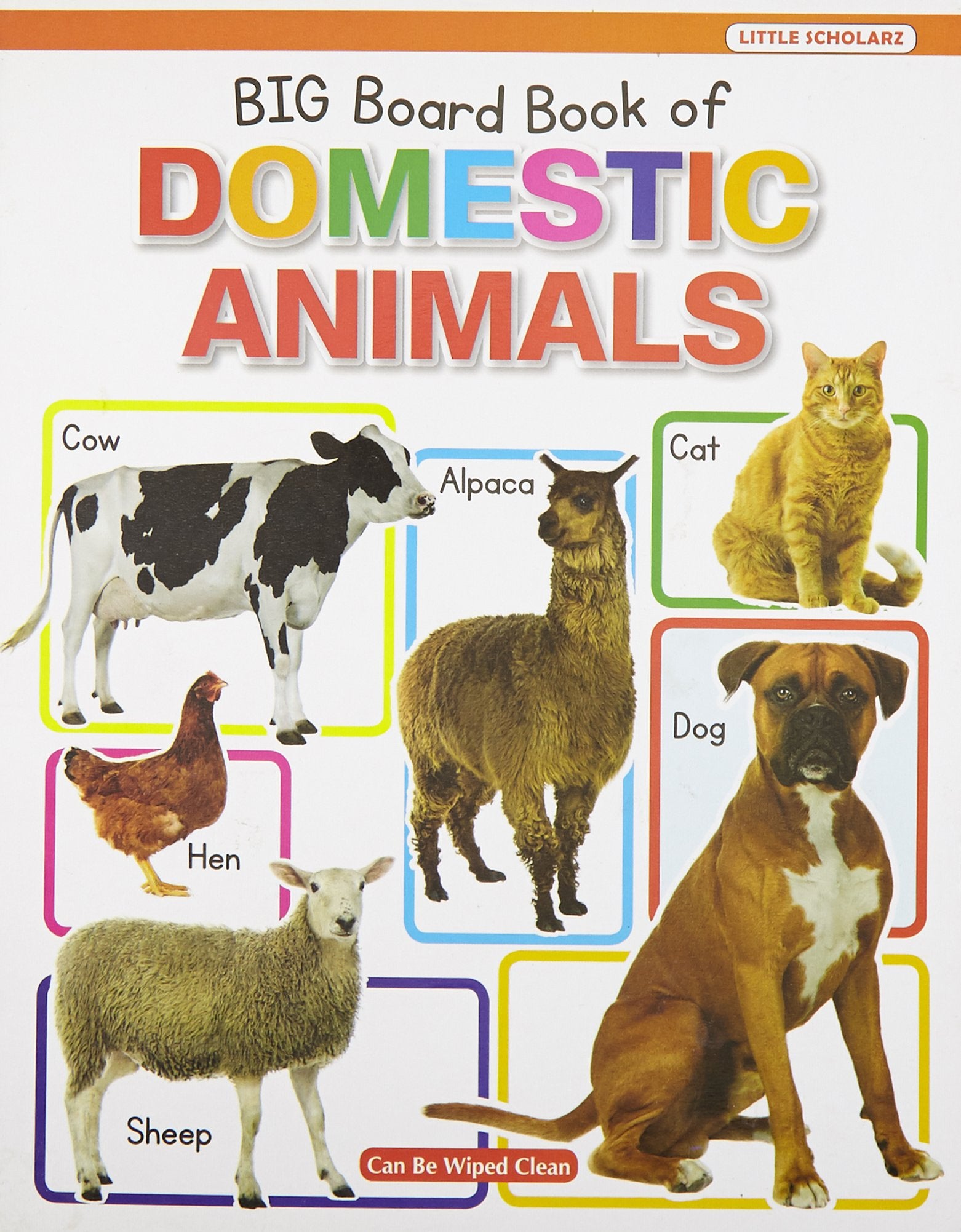 New Big Board Book of Domestic Animals