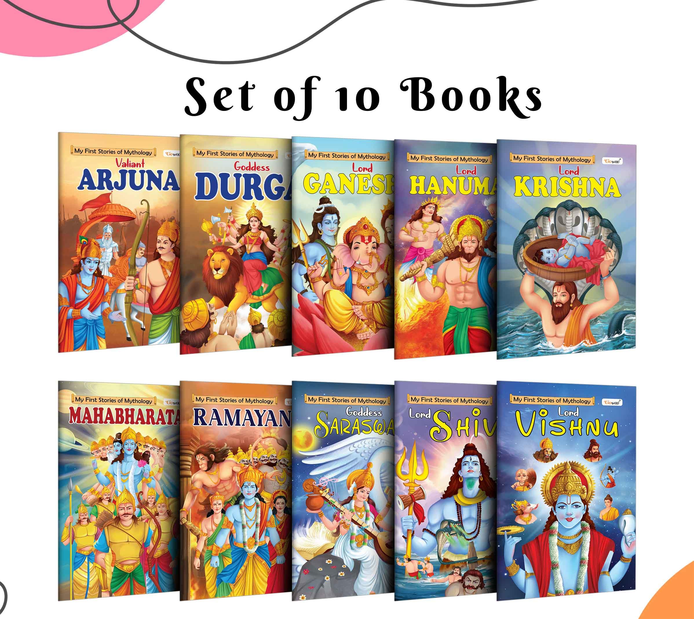 My First Mythology Story book : Arjun, Durga, Ganesha, Hanuman and more  early learning mythology storybooks, spiritual bedtim