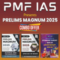 PMF IAS Prelims Magnum Combo Pack (Set Of 3 Books)  2025 | Science And Technology | Species In News | Union Budget 202526 And 