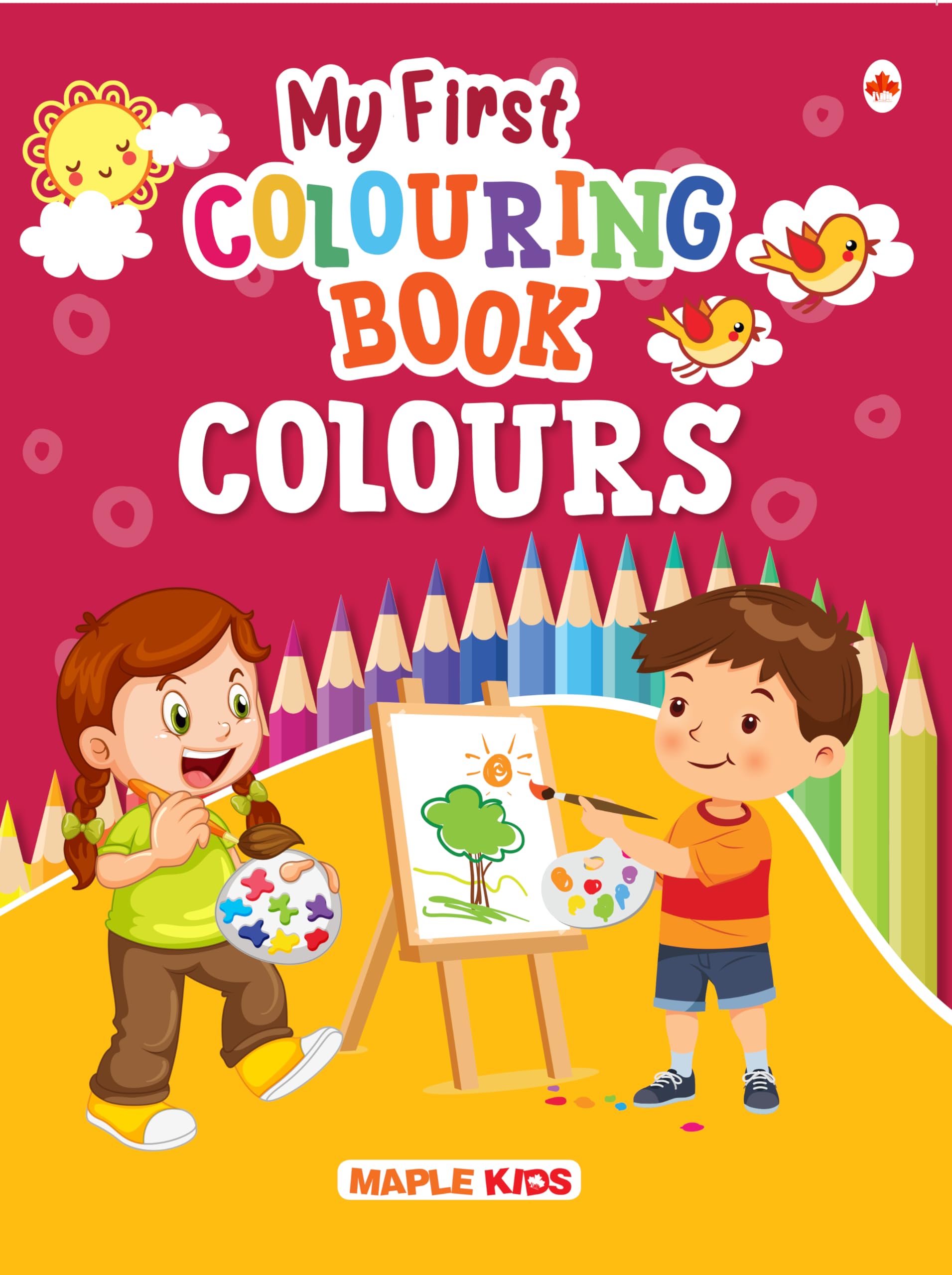 Colouring Book  Colours  Crayons Colour  Colouring Activity Book  Gift to Children for Painting, Drawing and Colouring  Age