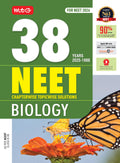 MTG 38 Years NEET Previous Year Solved Question Papers Biology PYQs Chapterwise Topicwise Solutions For 20252026 Exam | Get Fre