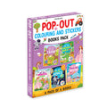 PopOut 3D Models Activity Books Pack Of 5 For Kids Ages 410 | With Coloring Pages & Stickers | Creative Learning Books On Farm