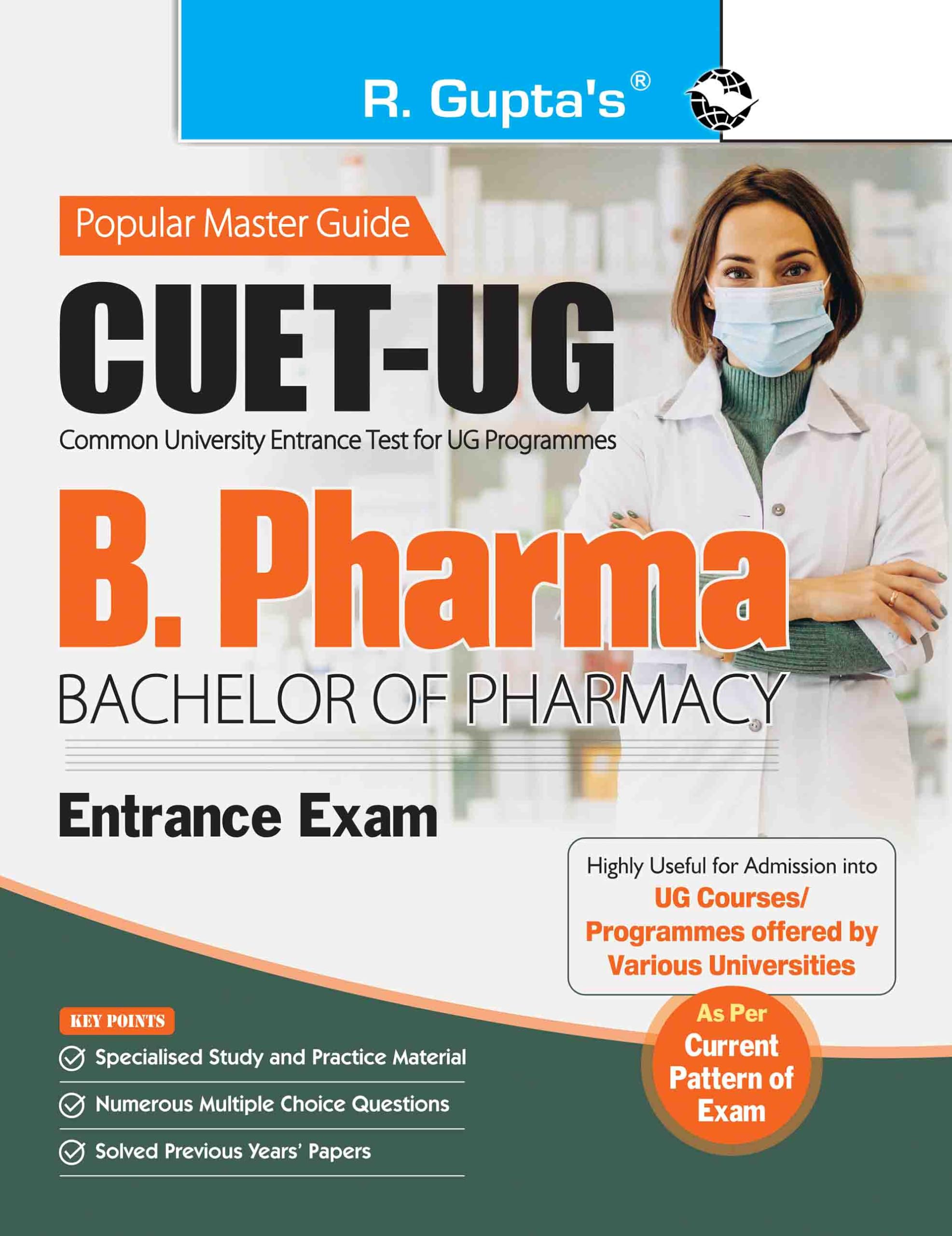 CUETUG: B. Pharma (Bachelor of Pharmacy) Entrance Exam Guide