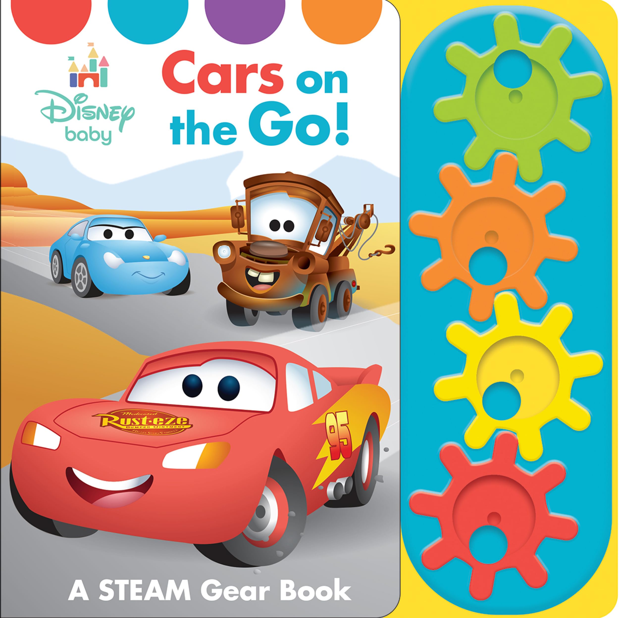 Disney Baby  Cars on the Go!  A STEM Gear Sound Book  PI Kids (PlayASound)
