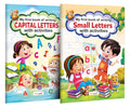 My First Book of Writing Capital and Small Letters with activities : Writing book for kids, Early Learning Activities, Education