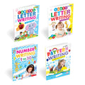 Writing Books Combo 0Level  Pattern Writing| Capital Letter Writing| Small Letter Writing| Number Writing 1 To 30 [Pack Of 4]