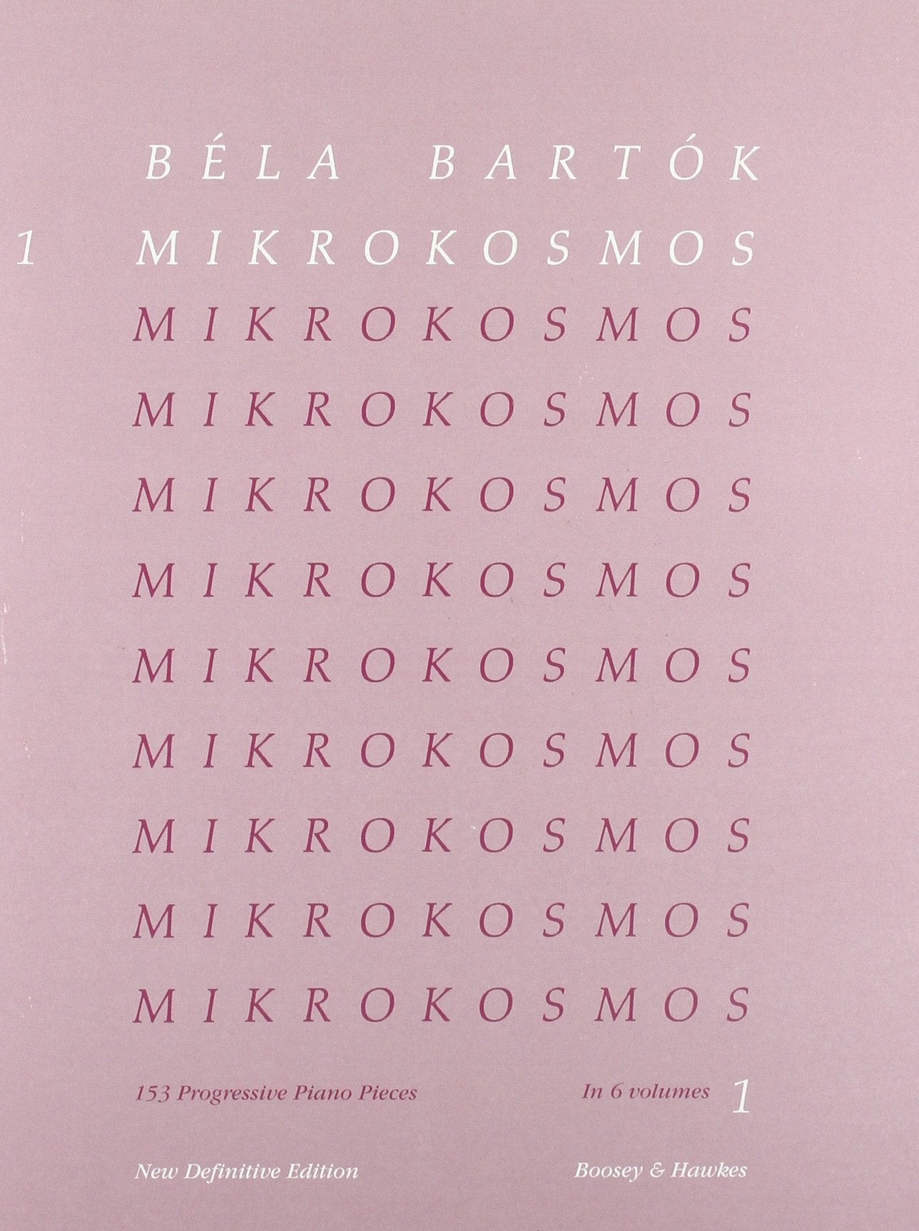 Mikrokosmos Volume 1 (Pink): Piano Solo  Piano Lessons Classic  Pink Piano Book with Music Theory and Exercises  Piano Sheet 