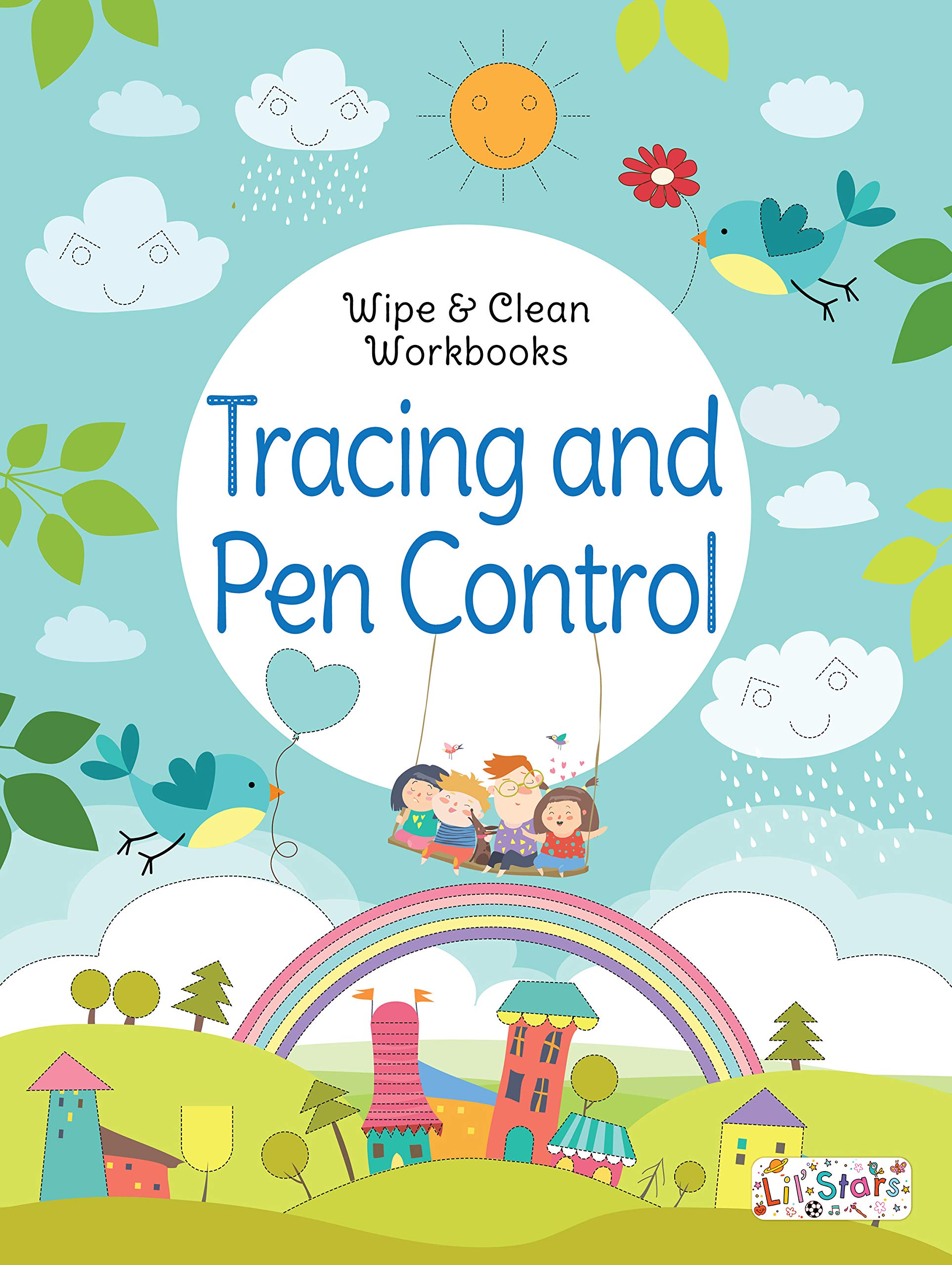 Tracing and Pen Control  Wipe & Clean Workbook with free Pen