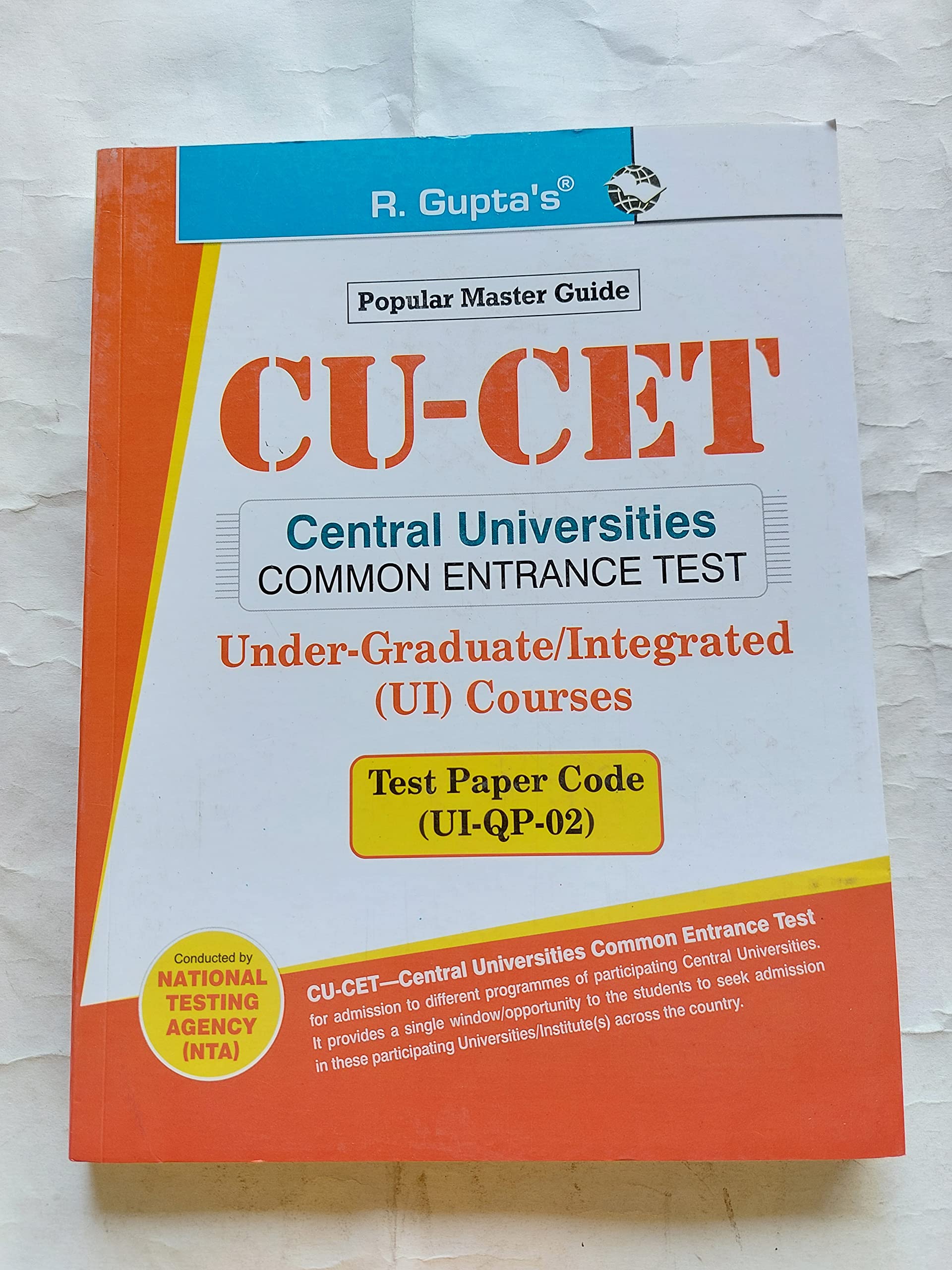 CUCETUnderGraduate/Integrated Courses Guide (Test Paper Code UIQP02)