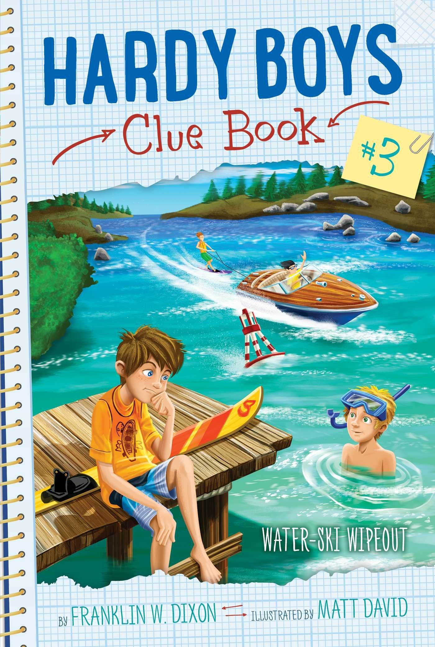 WaterSki Wipeout (3) (Hardy Boys Clue Book)