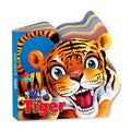 Sawan Presents Who Am I Tiger | DieCut Shape BoardBook