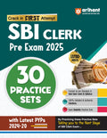 (OLD EDITION) Arihant 30 Practice Sets for SBI Clerk Pre Exam 2025