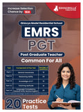 Emrs Pgt : Common For All Exam Book 2024 (English Edition)  Eklavya Model Residential School Post Graduate Teacher  20 Practic